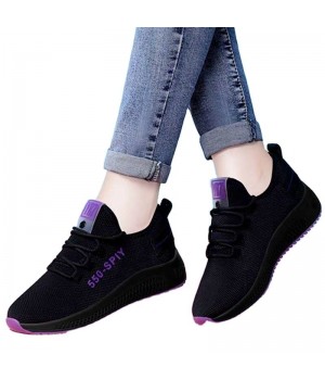 Customizable Breathable Women's Mesh Insole Sports Sneakers