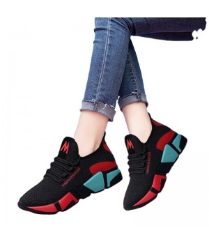 2024 New Fashion Lightweight Breathable Anti-skid Women's Flat Casual Sneakers