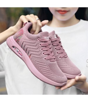 Winter Running Shoes for Women - Trendy Casual Mesh PU Insole Ladies Sports Shoes with Air Cushioning