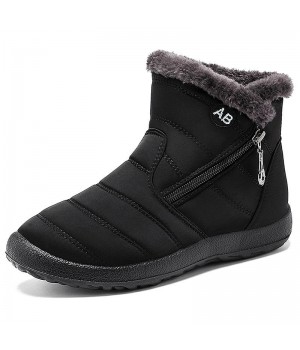 Women's and Men's Cotton Boots Winter Large Size 35-46 New Fleece-lined Casual Snow Boots for Women and Men